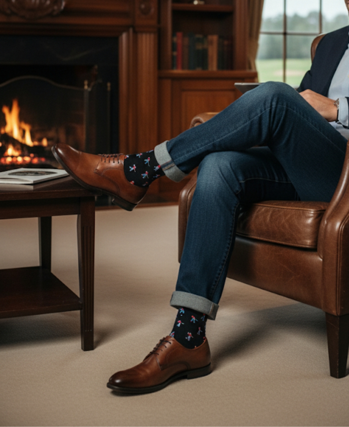 Love Sock Company Men's Scottsdale Bundle Socks, 5-Pack