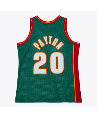 Gary Payton Kelly Green Seattle Supersonics 1995/96 Hardwood Classics Swingman Jersey