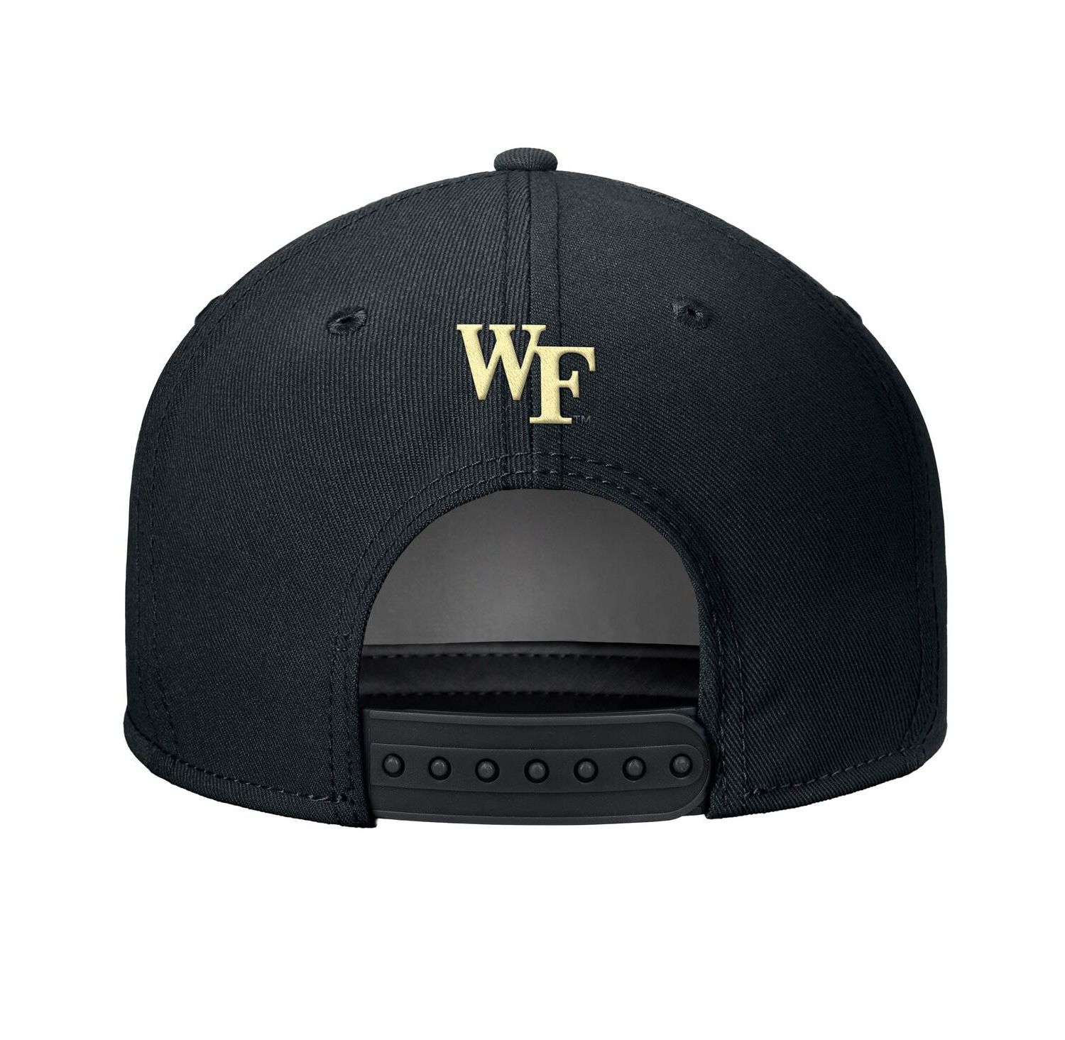 Men's Black Wake Forest Demon Deacons Rise Adjustable Hat