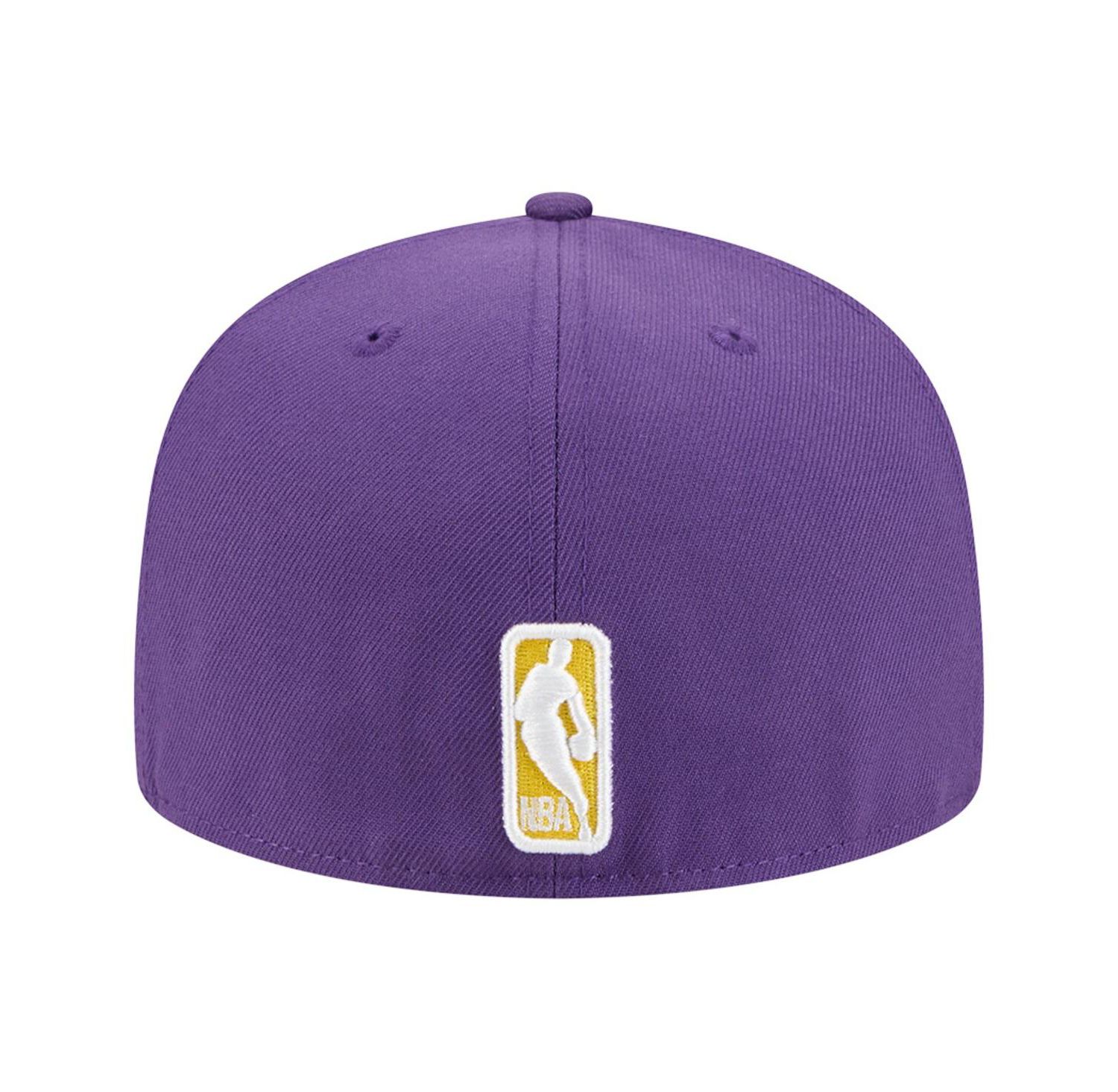 Men's Purple Los Angeles Lakers Tri-Hit 59Fifty Fitted Hat