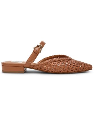 Women's Domainica Woven Buckle Flat Mules
