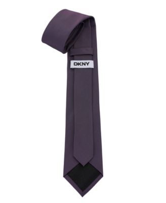Men’s Slim Iridescent Solid Neck Tie