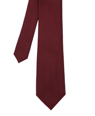 Men’s Slim Textured Solid Neck Tie