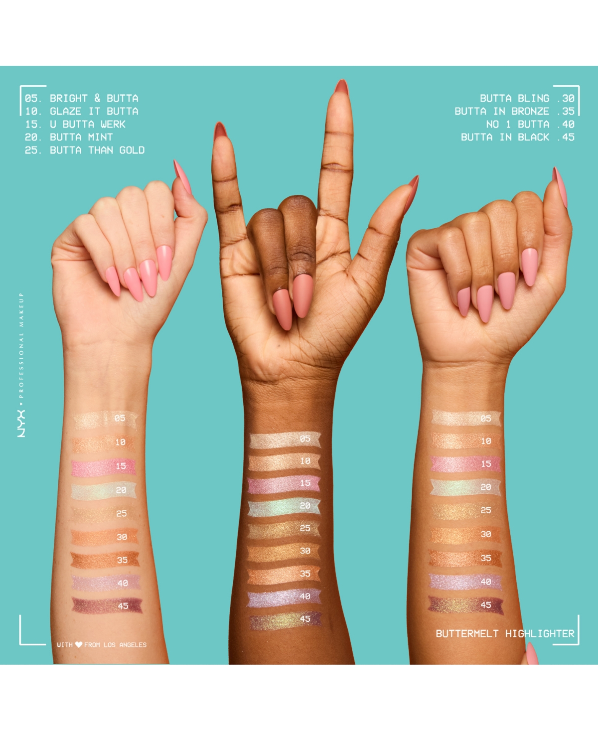 Nyx Professional Makeup Buttermelt Highlighter 5g (various Shades) - Butta Than Gold In Yellow