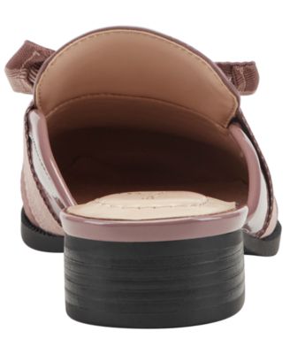 Women's Leilani Bow Slip-On Tailored Mules