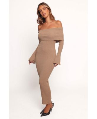 Women's Domitia Off Shoulder Knit Dress