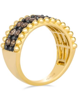 Chocolate Diamond Ring (1.22 ct. t.w.) in 14k Honey Gold
