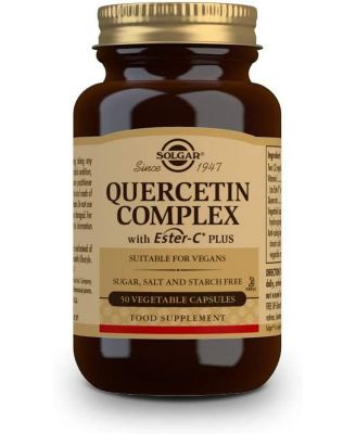 Quercetin Complex with Ester-C Plus Vegetable Capsules ,50 V Caps