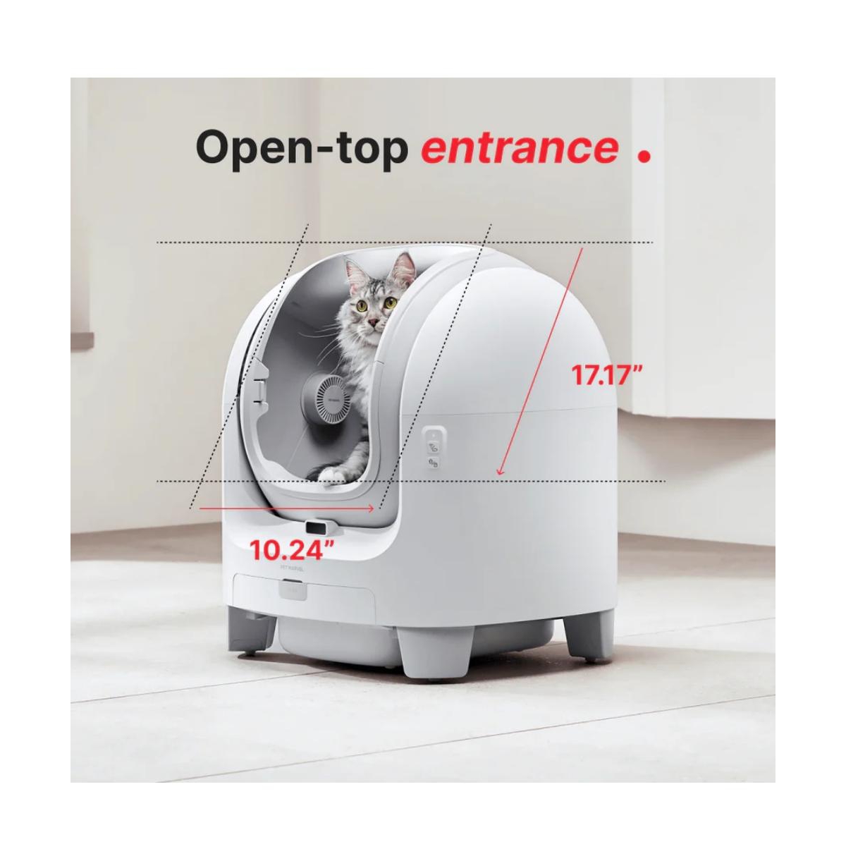 PetMarvel Open-Top Smart Cat Litter Box C1