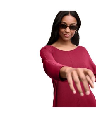 Women's Ivana Plush Pima Toss-On Dress