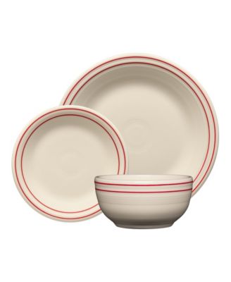 Americana Classic Rim 3-Piece Place Setting