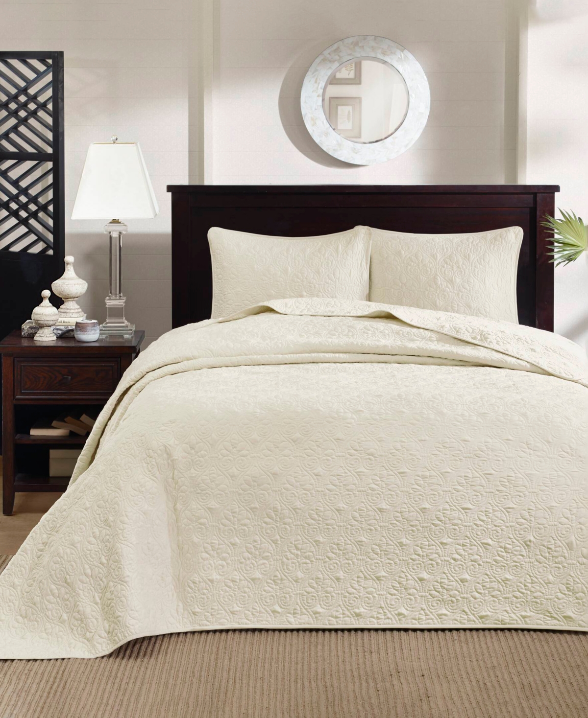 Madison Park Quebec Quilted 2-Pc. Bedspread Set, Twin