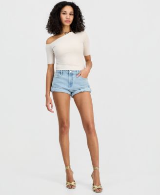 Women's Cristina Asymmetric Short-Sleeve Top