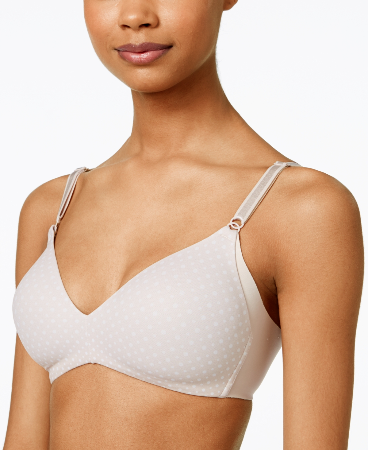 Warner's Warners No Side Effects Underarm-Smoothing Comfort Wireless  Lightly Lined T-Shirt Bra 1056 - Evening Blue