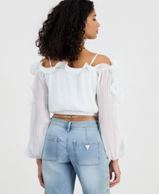 Women's Gabriella Ruffled Off-The-Shoulder Top