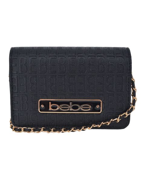 Женская сумка Bebe Thea Mini Crossbody, цвет: Чёрный