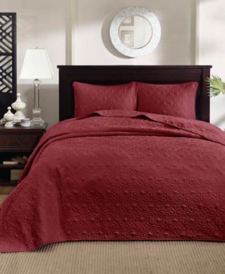 Quebec Quilted 3-Pc. Bedspread Set, Queen