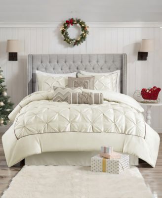 Laurel Tufted 7-Pc. Comforter Set, Queen