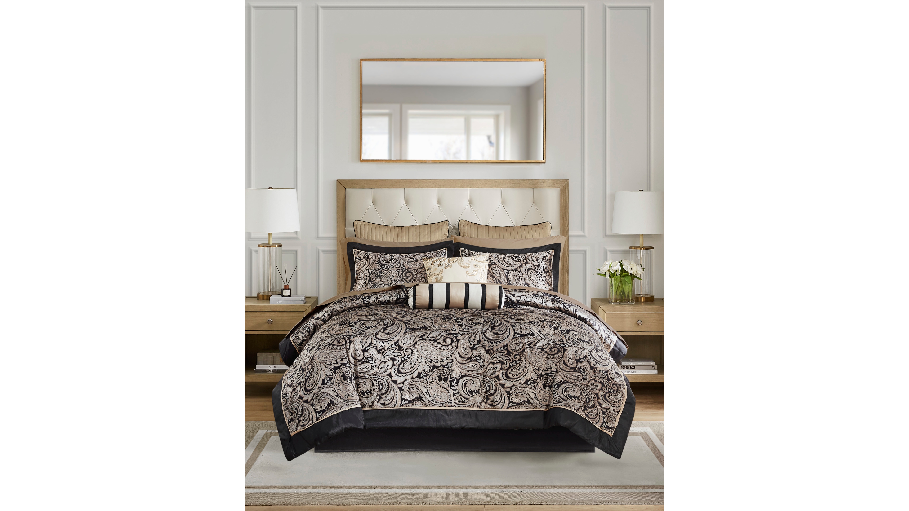 Madison Park Adeline 12-Pc. Comforter Set, Full