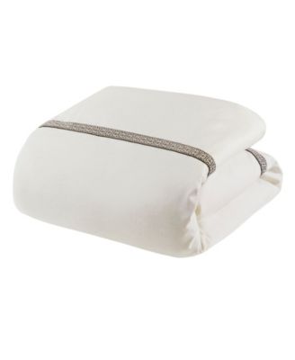 Jarvis Embroidery 8-Pc. Comforter Set, Queen