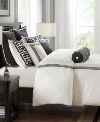 Jarvis Embroidery 9-Pc. Comforter Set, King