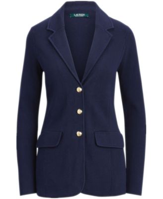 Lauren Ralph Lauren Women's Sweater-Knit Blazer