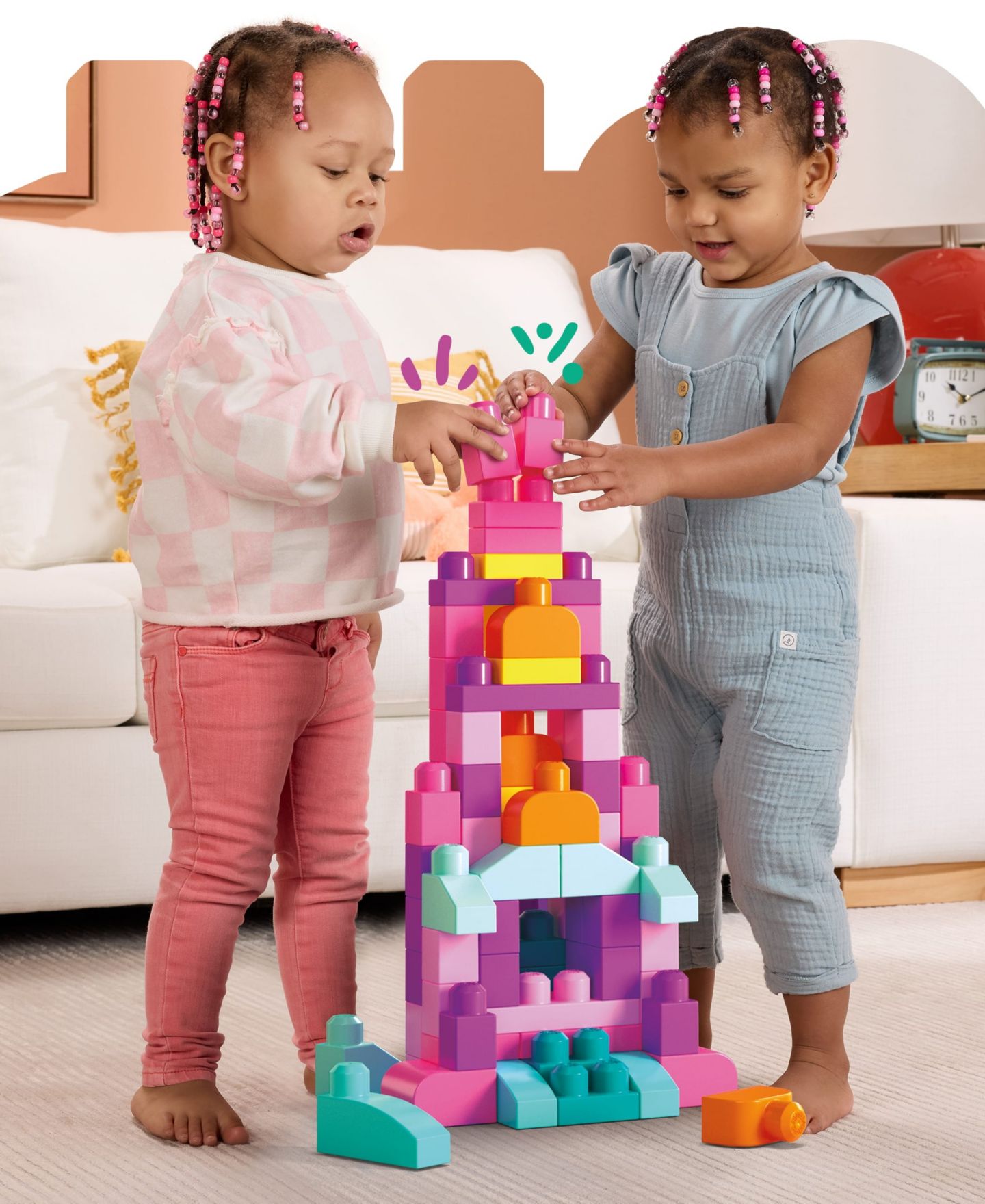 Детский конструктор Mega Bloks First Builders Big Building — фото 2