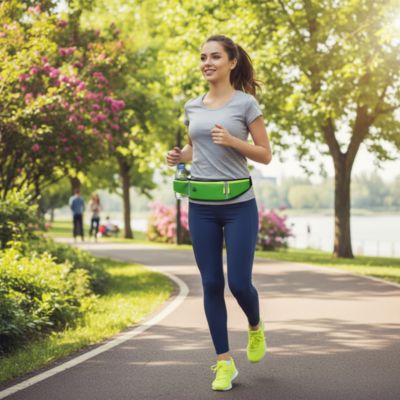 Running Belt With Water Slot