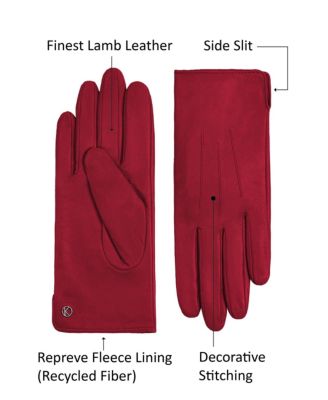 Premium lambskin leather glove "CARLA