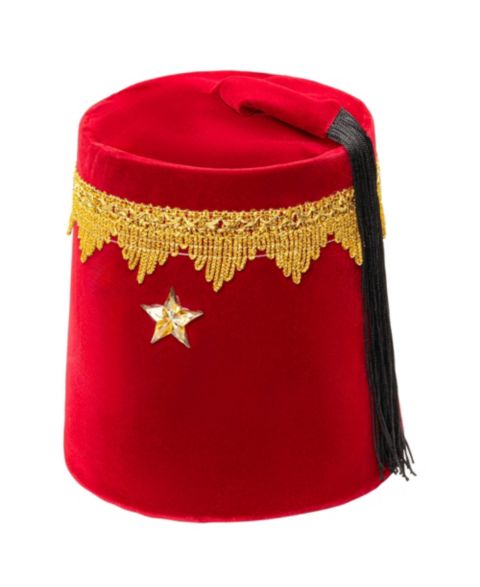 Головной убор Dress Up America Red Tarboosh Hat для мальчиков