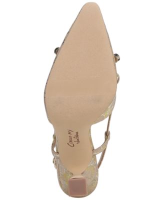 Women's Monica Pointed-Toe Slingback Bow Pumps