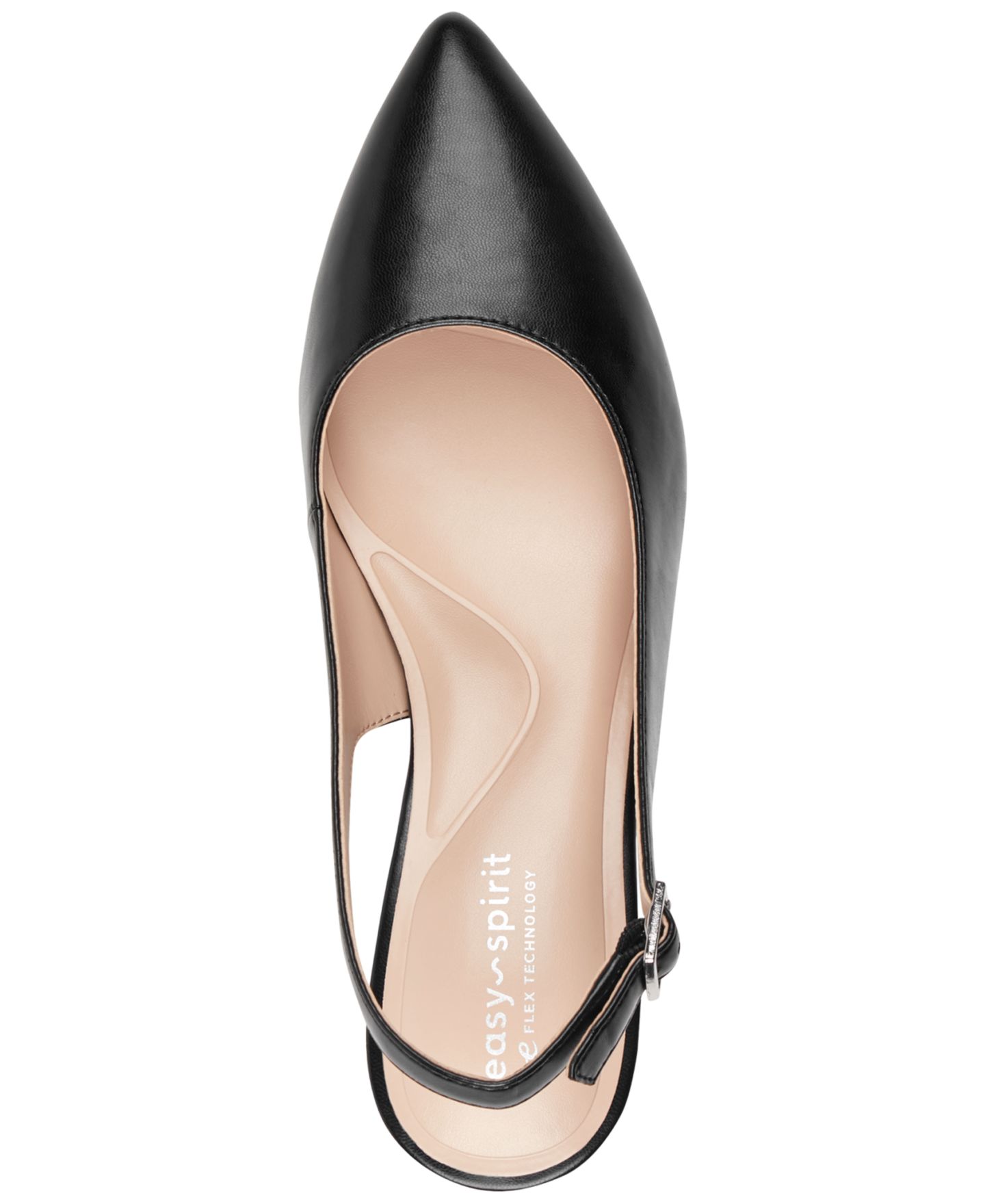 Женские туфли Easy Spirit Rachel eFlex Slingback Dress Pumps, цвет: Чёрный — фото 4