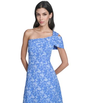 Women's Asymmetrical One-Shoulder Ball Gown