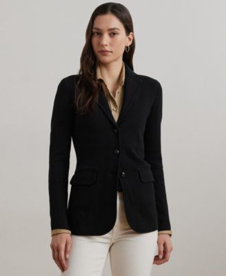 Women's Sweater-Knit Blazer