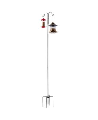 Double Hook Shepherd Poles for Bird Feeders – 8-Pack Heavy-Duty Design