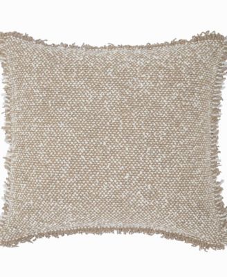 Heathered Fringe Decorative Pillow, 20" x 20"