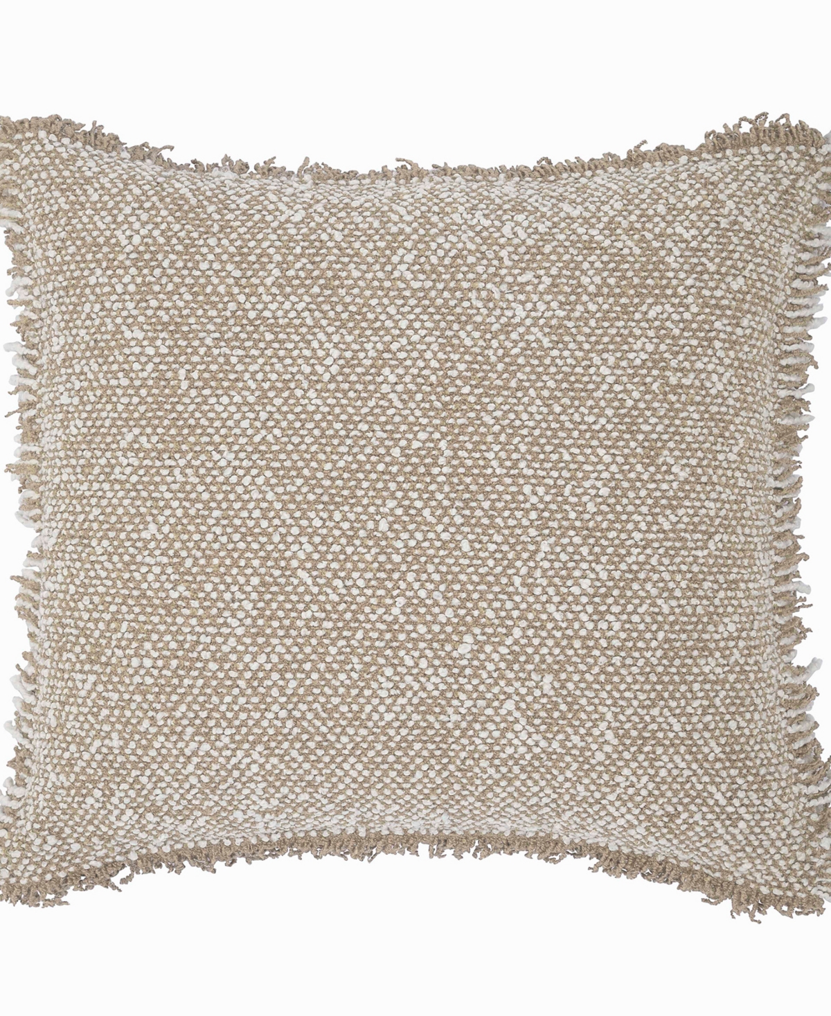 Tahari Home Heathered Fringe Decorative Pillow, 20" x
