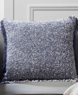 Heathered Fringe Decorative Pillow, 20" x 20"
