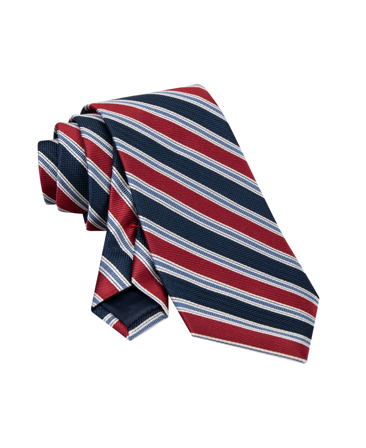 Tommy Hilfiger Men's Conrad Striped Pattern Classic Tie In Multi