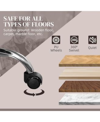 Vibration Massage Office Chair with Lumbar Heat, Footrest,