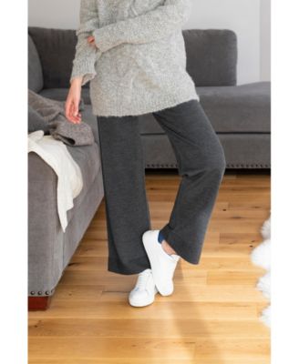 Women's Wide Leg Merino Lounge Pants