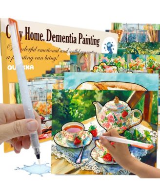 Water Painting Dementia Activities for Seniors – Cozy Home Edition – Alzheimers Products
