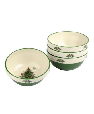 Christmas Tree Stacking Bowls, Set of 4