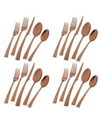 ZWILLING Bellasera Rose Gold 18/10 Stainless Steel 20 Pc. Flatware