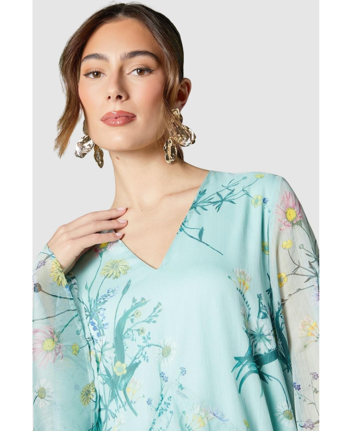 Coast Women's Volume Frill Maxi Dress