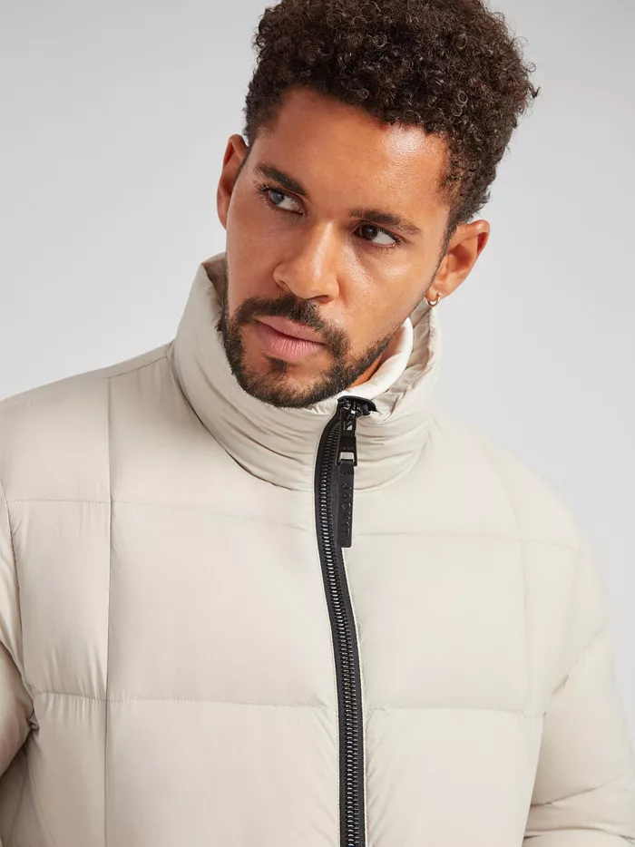 Men's Cloud Long Sleeve Puffer Racer Jacket - thumbnail 5