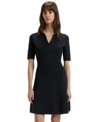 Hugo Boss - BOSS by  Women's Knitted Skipper Collar Dress