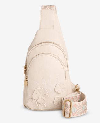 Style & Co Applique Floral Sling Bag, Exclusively at Macy display picture 2