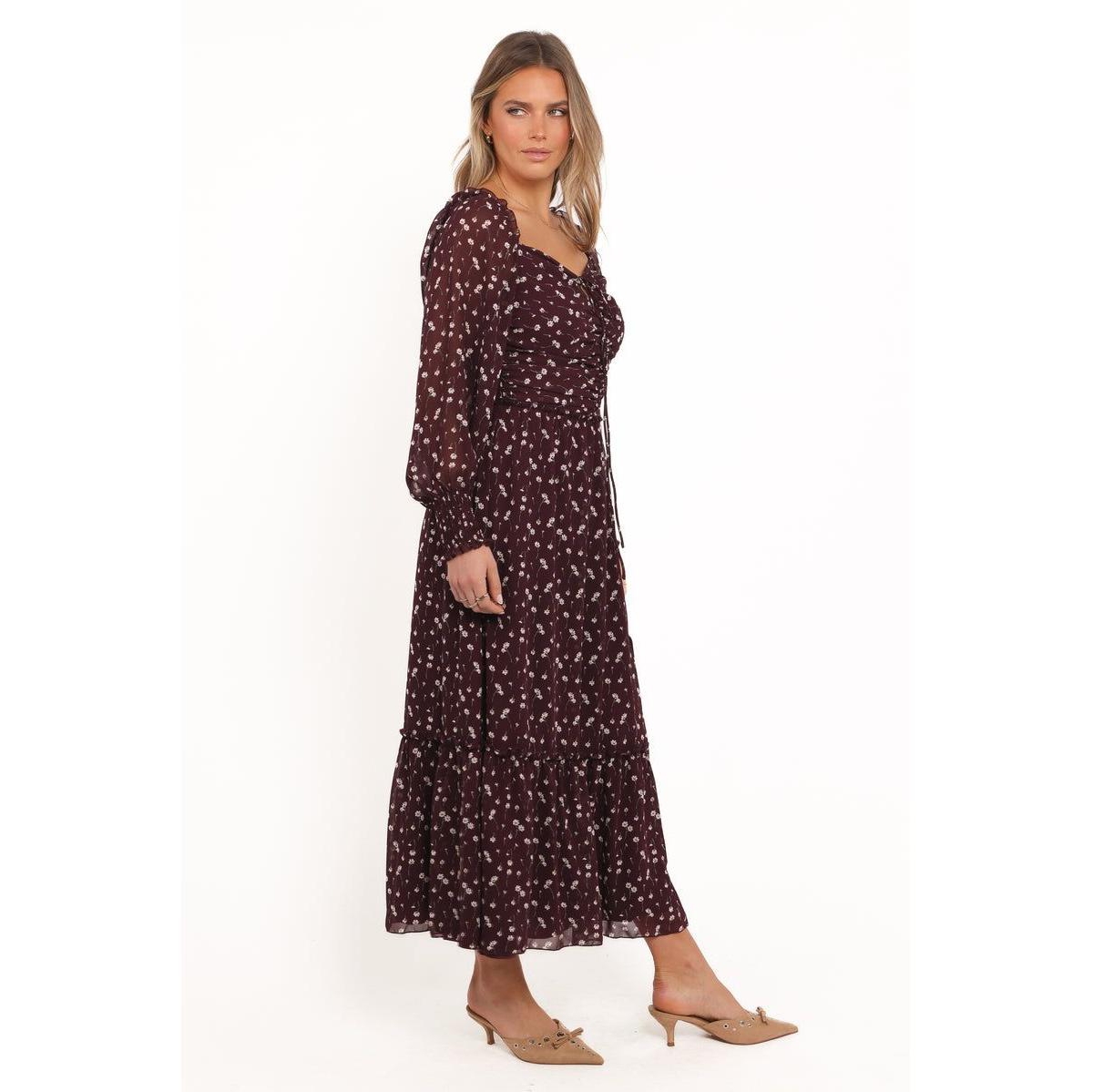 Petal and Pup Women's Keziah Long Sleeve Maxi Dress