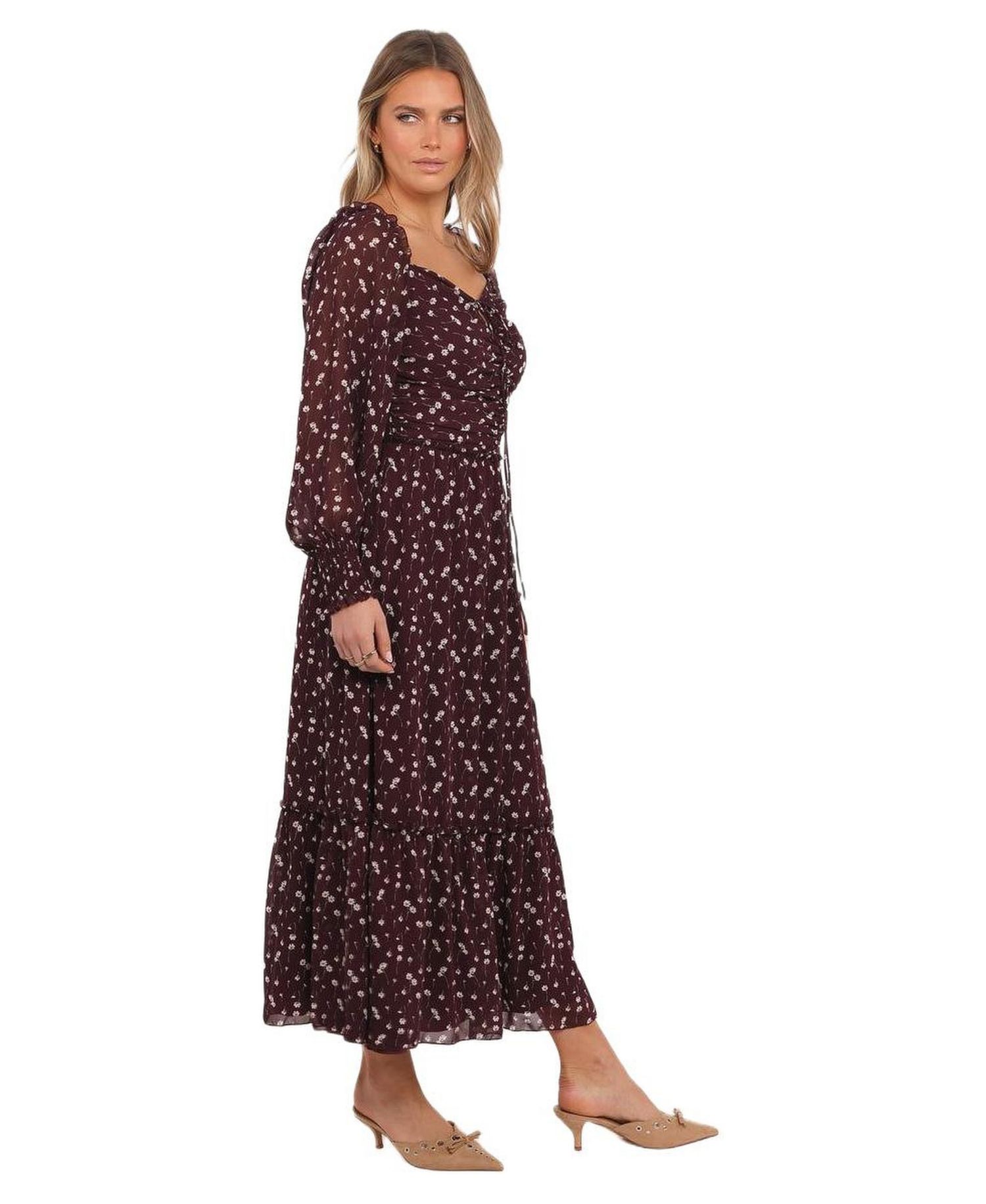 Women's Keziah Long Sleeve Maxi Dress
